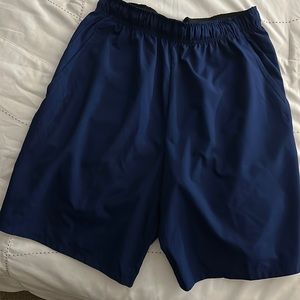 Men’s Nike dri fit shorts blue size medium